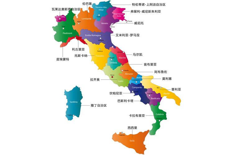 意大利奥地利地图